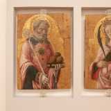 Provenienti da chiese di Altamura, Andria e Surbo raffigurano vari santi tra cui distinguiamo San Nicola che regge il libro con le tre sfere